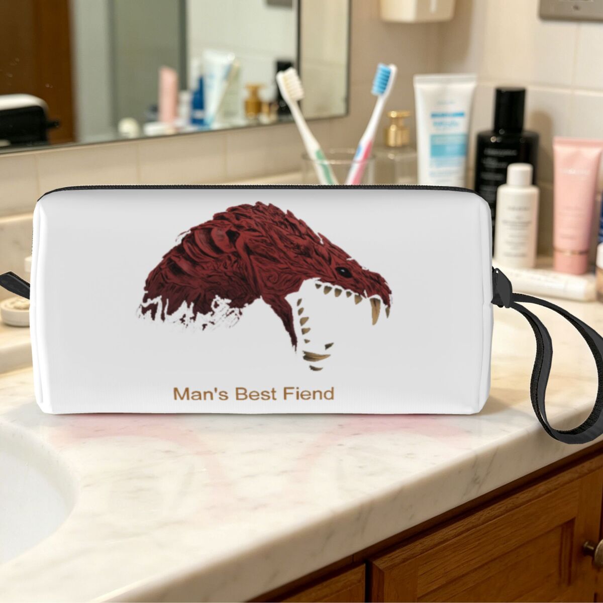 Women'S Best Bags For Travel - Odogaron Man's Best Fiend Make-up-Tasche, Kosmetik-Organizer,