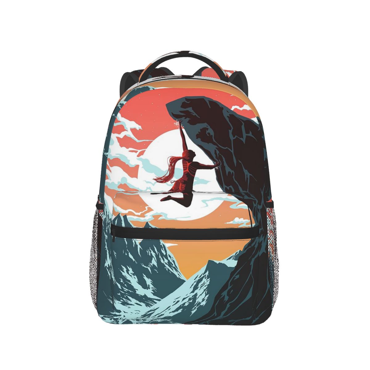 Women Bags Vector - Rucksack mit Klettermädchen-Motiv, heißer Verkauf, Tagesrucksack,