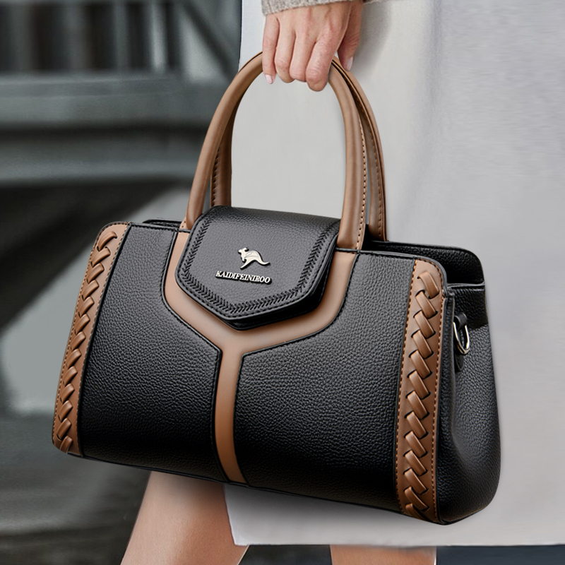 Doctor Bag Leather - 2026 Neuer Modetrend Damenhandtasche Hochwertige Große
