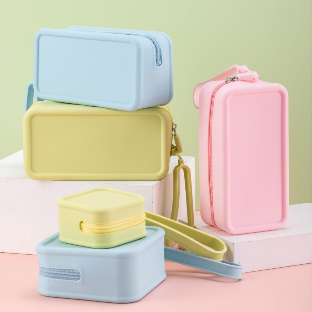 Women Bags Waterproof - Tragbare Silikon-Geldbörse mit großem Fassungsvermögen, Reißverschluss,