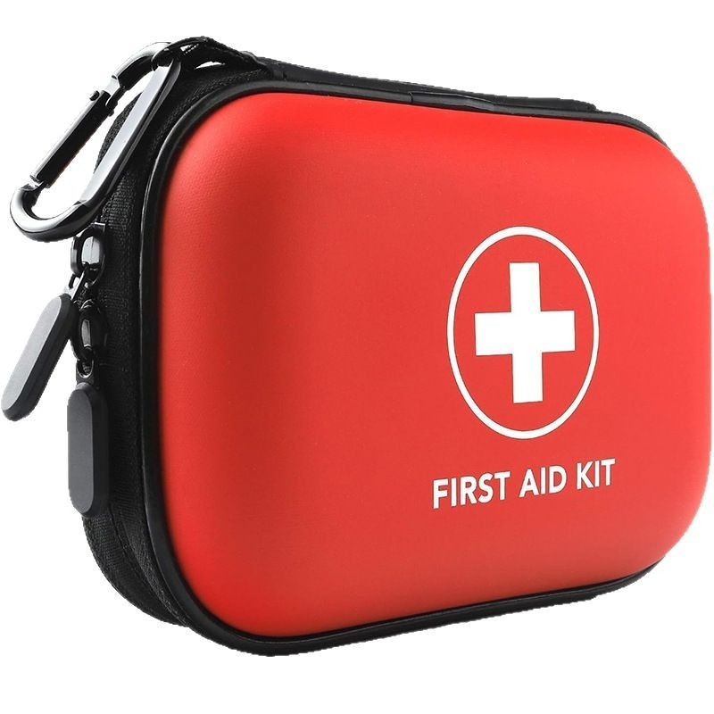 Doctor Bag Leather - Tragbares Erste-Hilfe-Set aus PU-Leder, multifunktionale medizinische