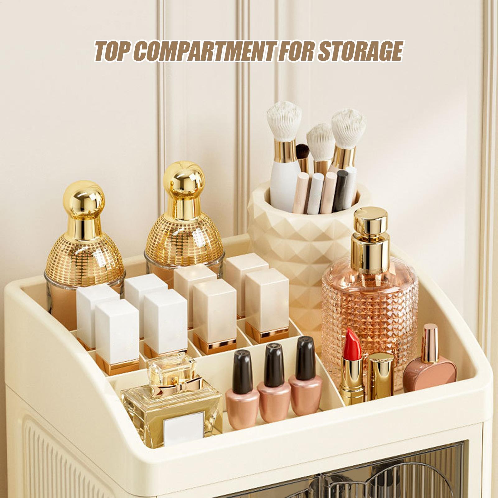 Women Vanity Bags - Make-up-Organizer für Waschtisch, Make-up-Aufbewahrung, Organizer, stapelbar,