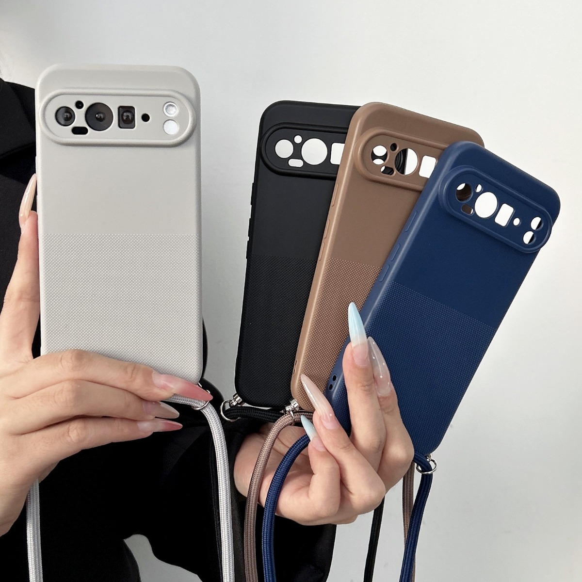 Phone Bag Crossbody - Crossbody Lanyard Strap Matte TPU Handyhülle