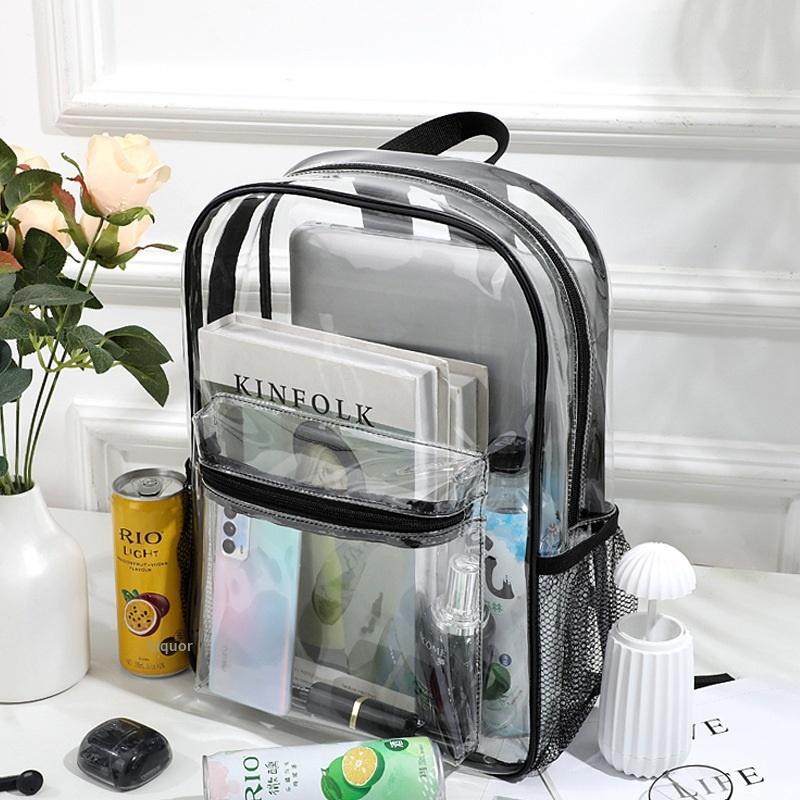Women Bags Waterproof - Transparenter PVC-Rucksack für Outdoor-Sport und Fitness,
