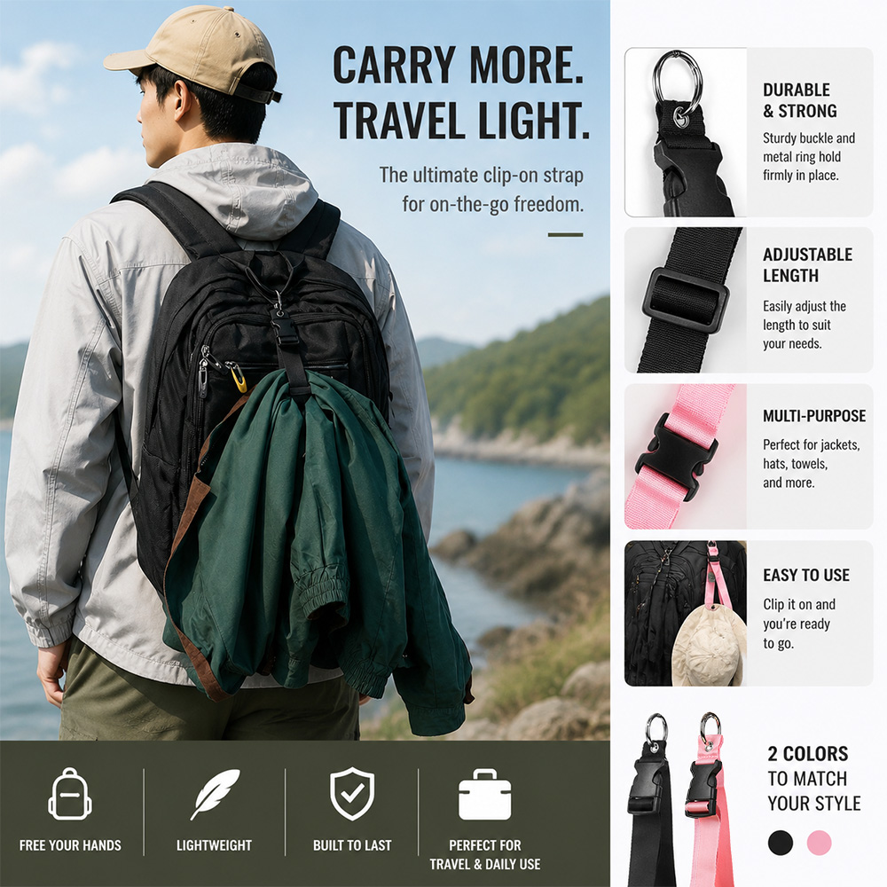Women'S Bags Going Out - Tragbarer Anti-Diebstahl-Gepäckgurt, langlebige Outdoor-Schnalle, für Männer