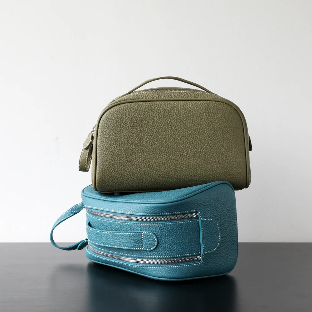 Doctor Bag Leather - VOLVAETEC Neue Erste-Schicht-Kosmetiktasche aus Rindsleder 2025,