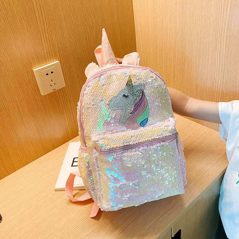 Pailletten-Einhorn-Rucksack Ro – Women'S Bags Going Out Bewertung und Preis