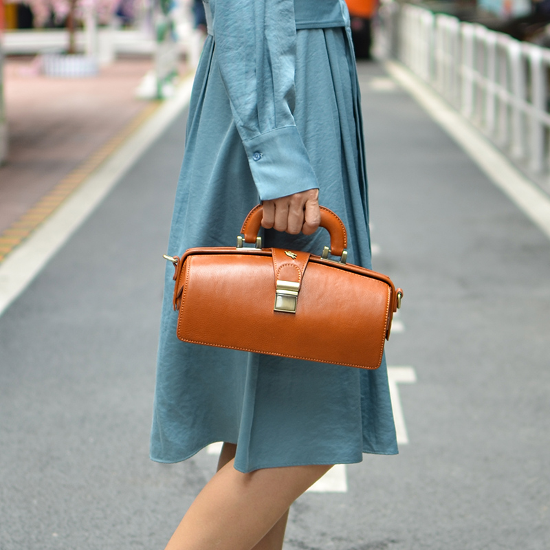 Leder Damen Tasche handgemacht – Doctor Bag Leather Bewertung und Preis