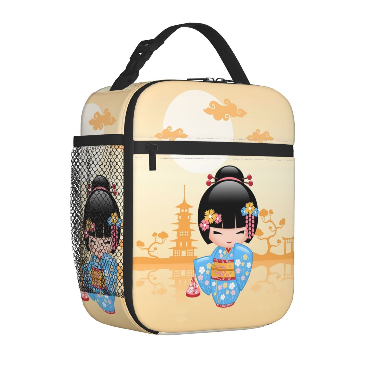 Japanische Maiko Kokeshi Puppe – Women Bags Vector Bewertung und Preis