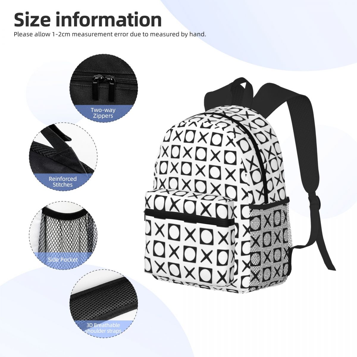 XOXO Muster Studentenrucksack  – Women'S Xoxo Bags Bewertung und Preis