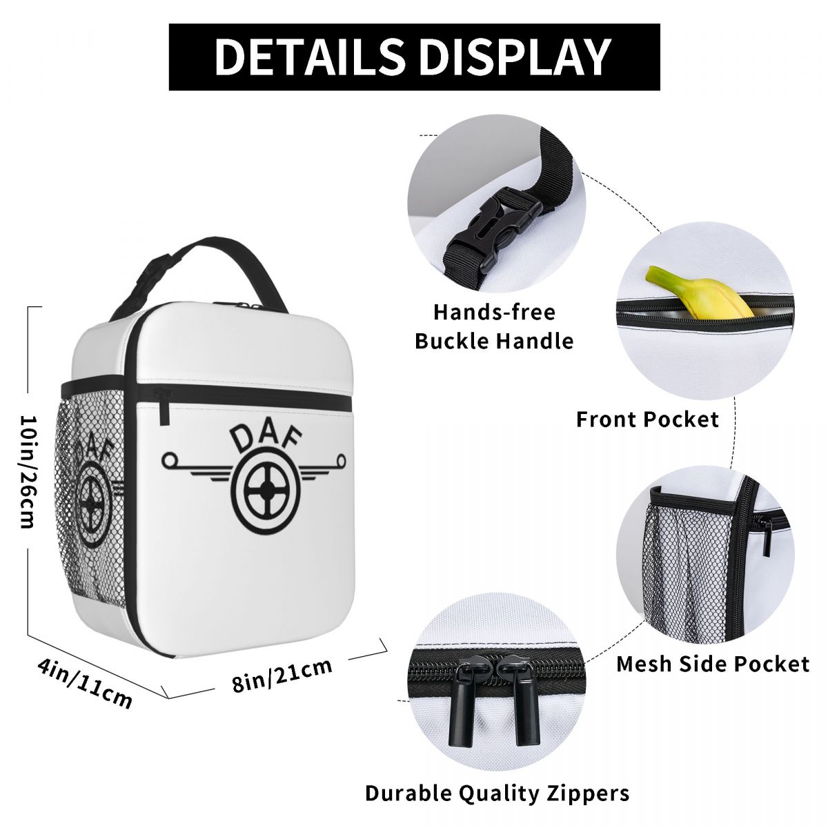 Isolierte Lunchtasche mit Daf  – Women Bags Vector Bewertung und Preis