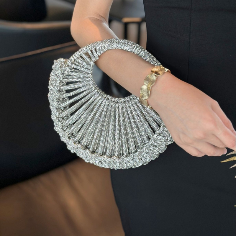 Glänzende Clutch Abendtasche f – Women Bags In Trend Bewertung und Preis