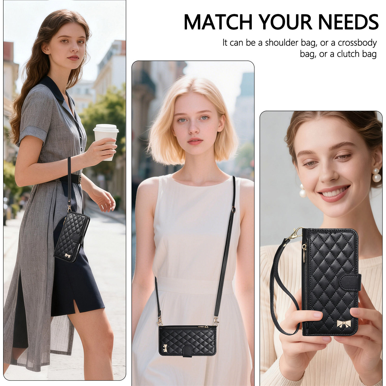 PU-Leder Crossbody Flip Wallet – Phone Bag Crossbody Bewertung und Preis