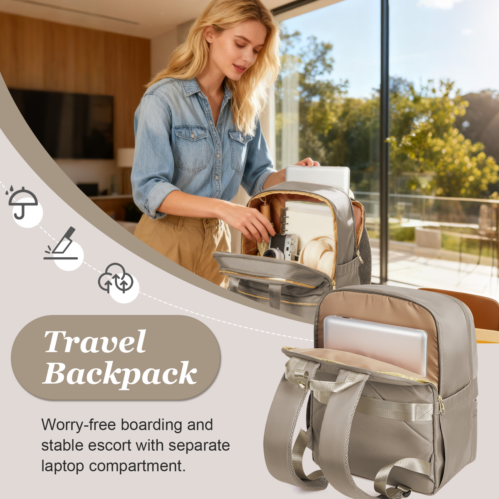Ryanair 40x30x20 Reiserucksack – Women Bags Casual Bewertung und Preis