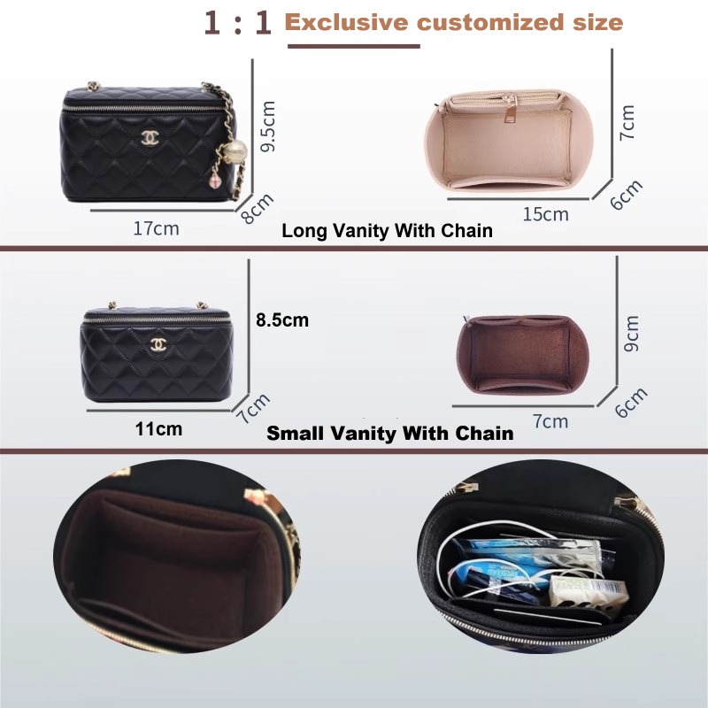 Filz-Einsatz-Taschen-Organizer – Women Vanity Bags Bewertung und Preis