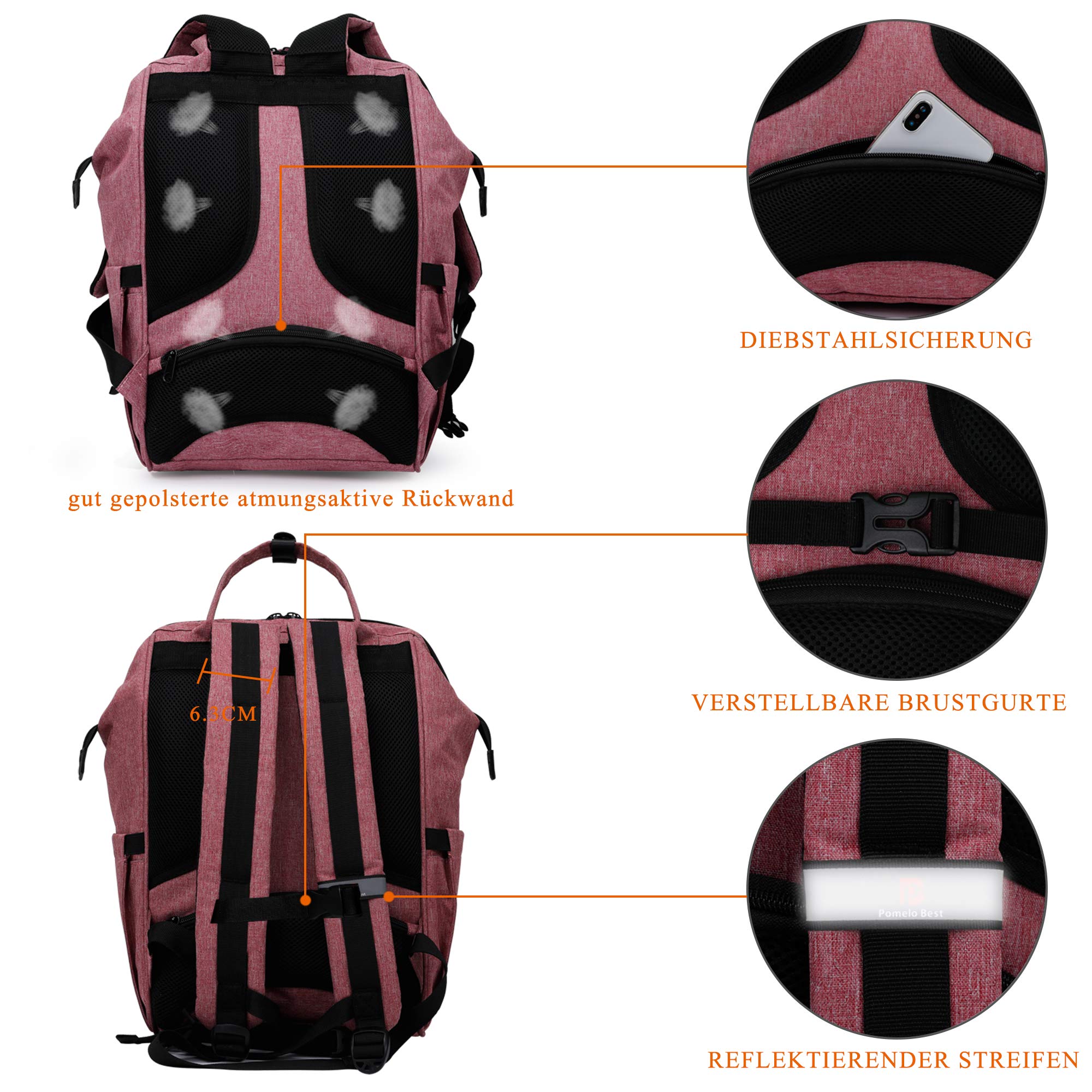 Pomelo Bester Rucksack für Män – Women'S Best Bags For Travel Bewertung und Preis