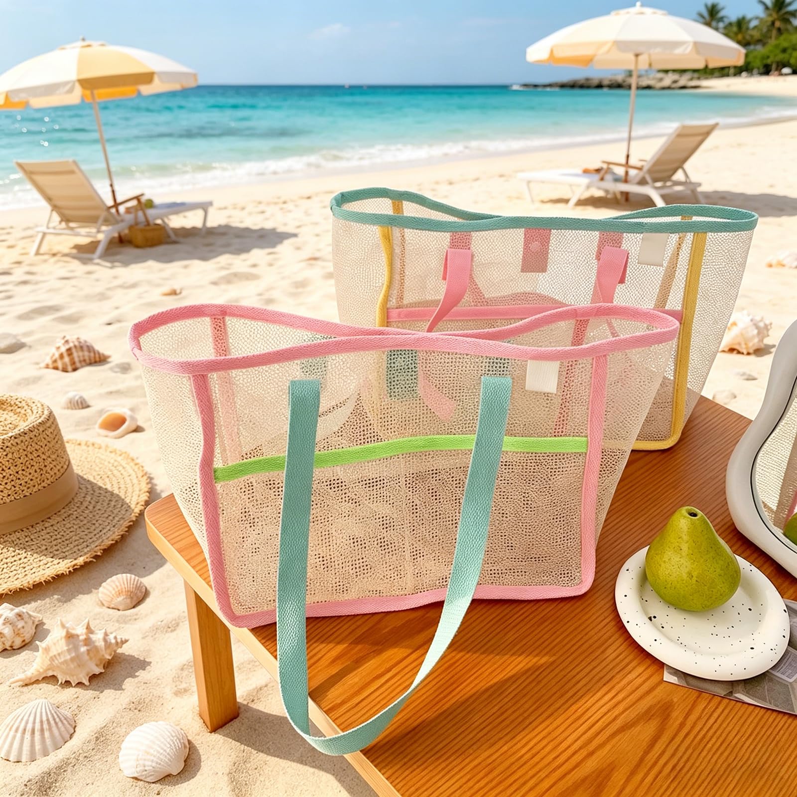 Strandtaschen für Frauen Bunte – Women Bags Casual Bewertung und Preis