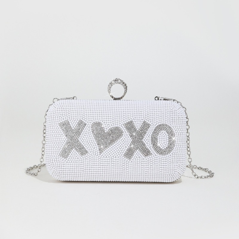 Klassische weiße Hochzeitshand – Women'S Xoxo Bags Bewertung und Preis