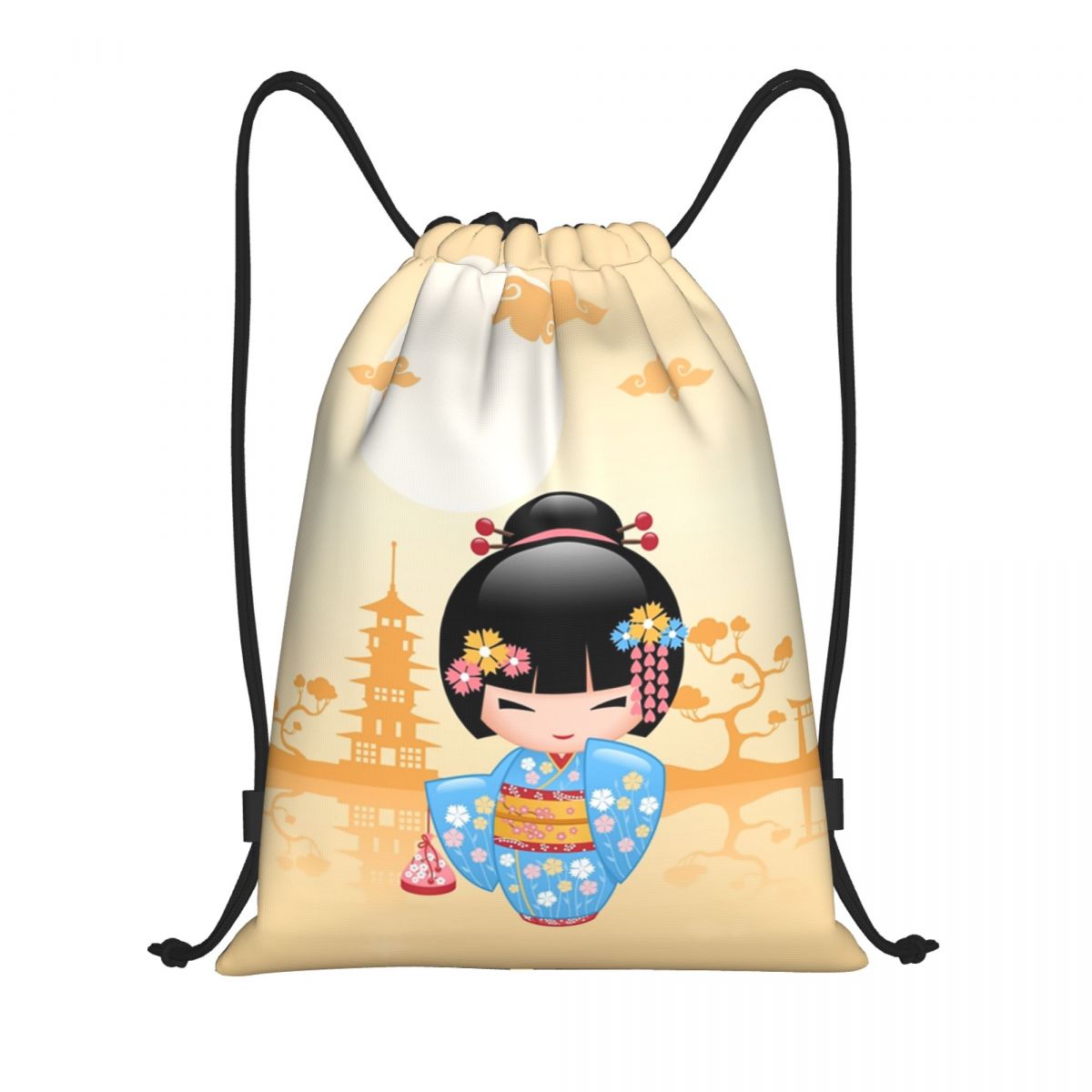 Japanischer Maiko Kokeshi Pupp – Women Bags Vector Bewertung und Preis