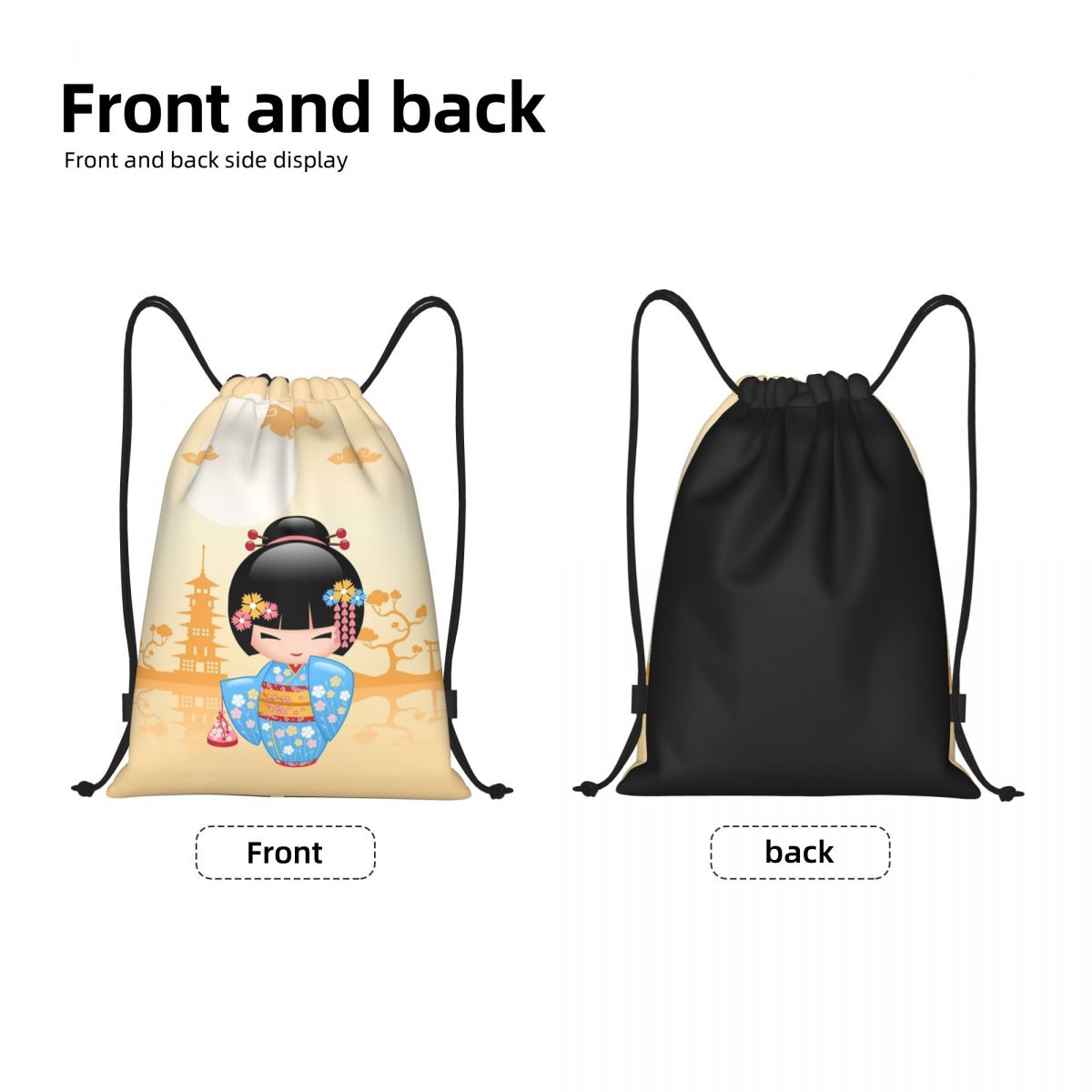 Japanischer Maiko Kokeshi Pupp – Women Bags Vector Bewertung und Preis