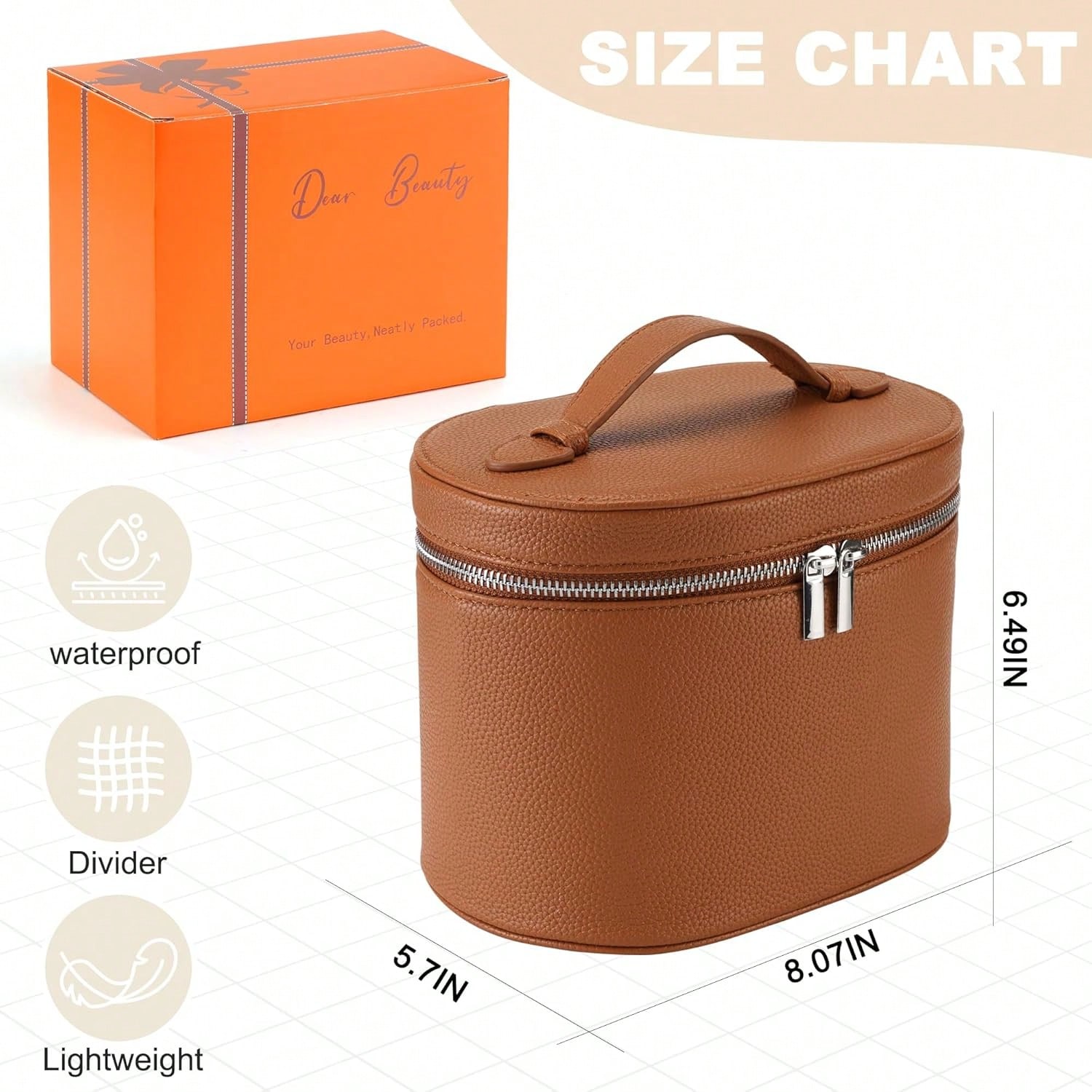 Reise-Make-up-Tasche mit herau – Women Vanity Bags Bewertung und Preis