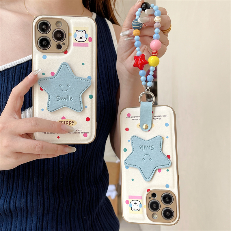 Farbe Polka Dot Cute Star Hand – Phone Bag Crossbody Bewertung und Preis