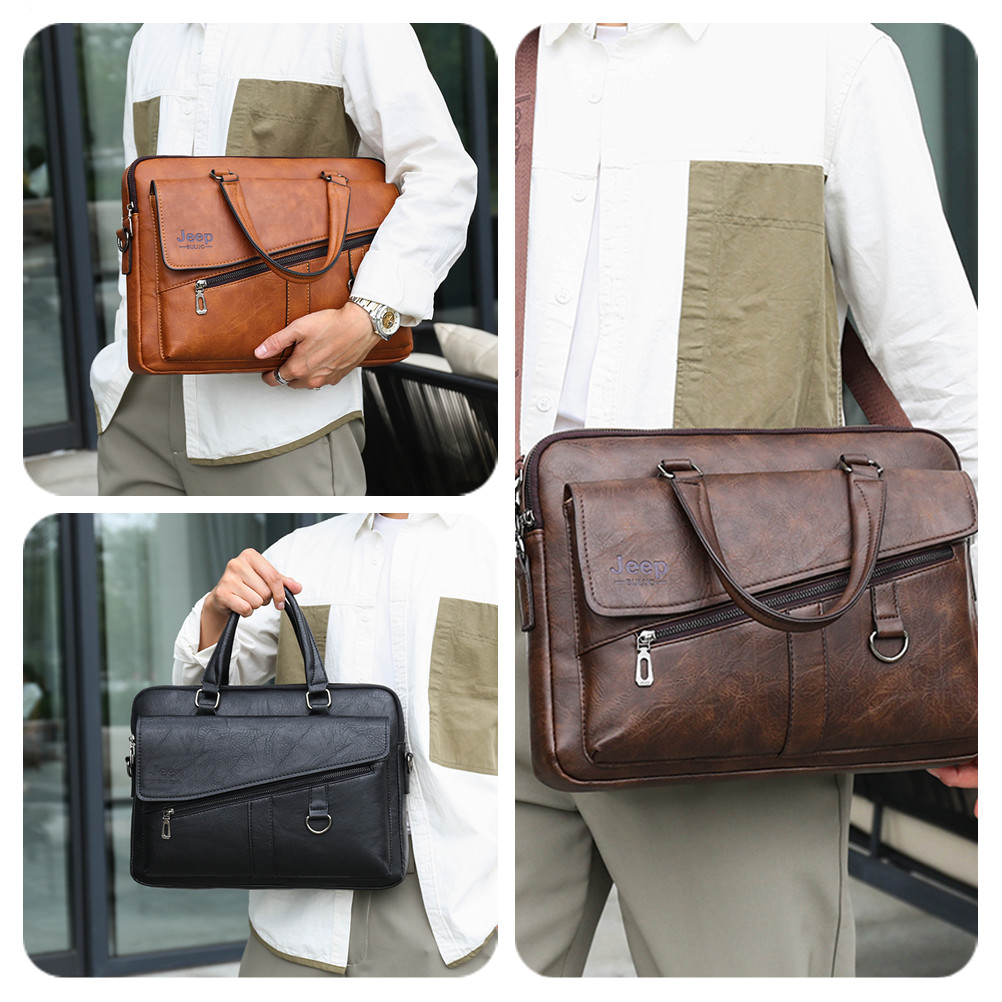 JEEP BULUO Männer Aktentasche  – Doctor Bag Leather Bewertung und Preis