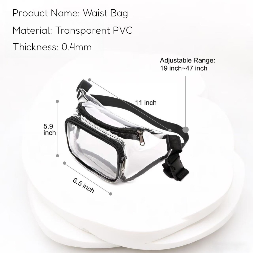Transparente Gürteltasche aus  – Women Bags Waterproof Bewertung und Preis