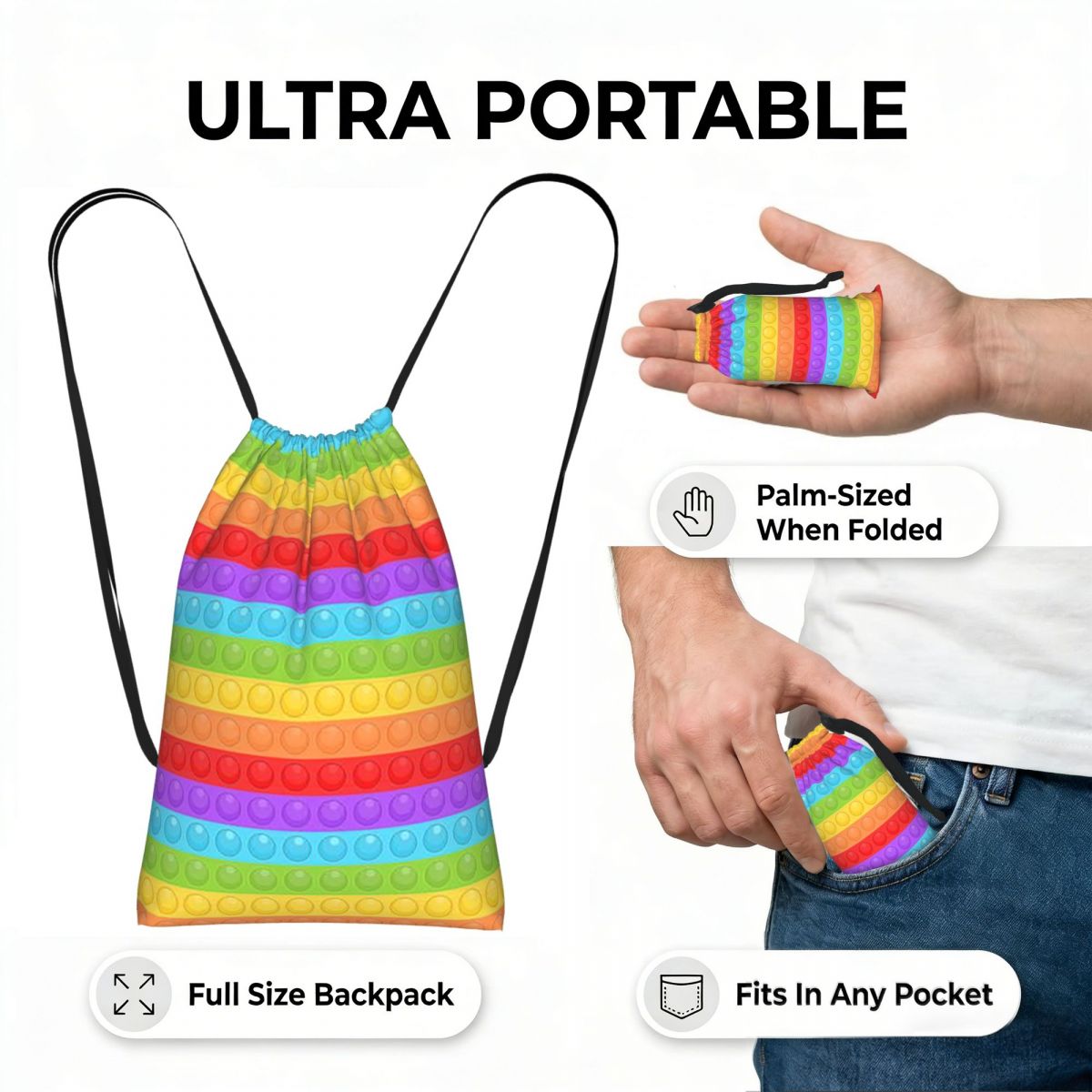 Premium Vector Pop It Rucksack – Women Bags Vector Bewertung und Preis