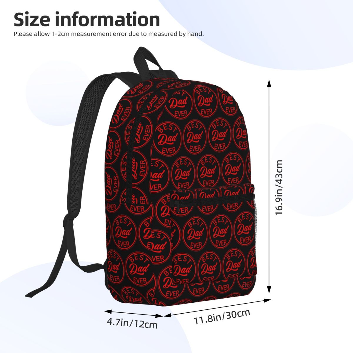 Best Dad Best Red Studentenruc – Women'S Best Bags For Travel Bewertung und Preis