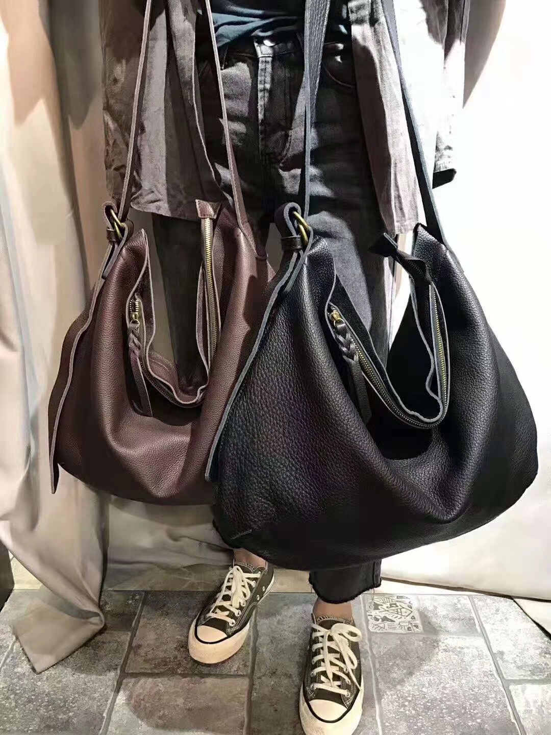 Damen Echtleder Erste Schicht  – Doctor Bag Leather Bewertung und Preis