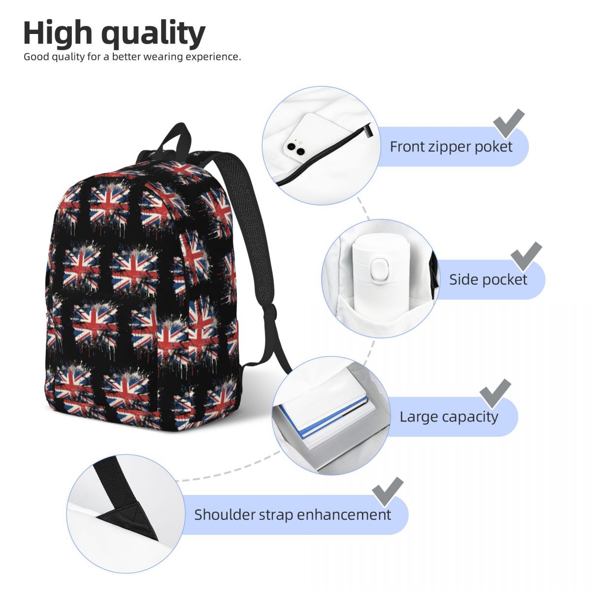 Union Jack Flagge des Vereinig – Women Bags Uk Sale Bewertung und Preis